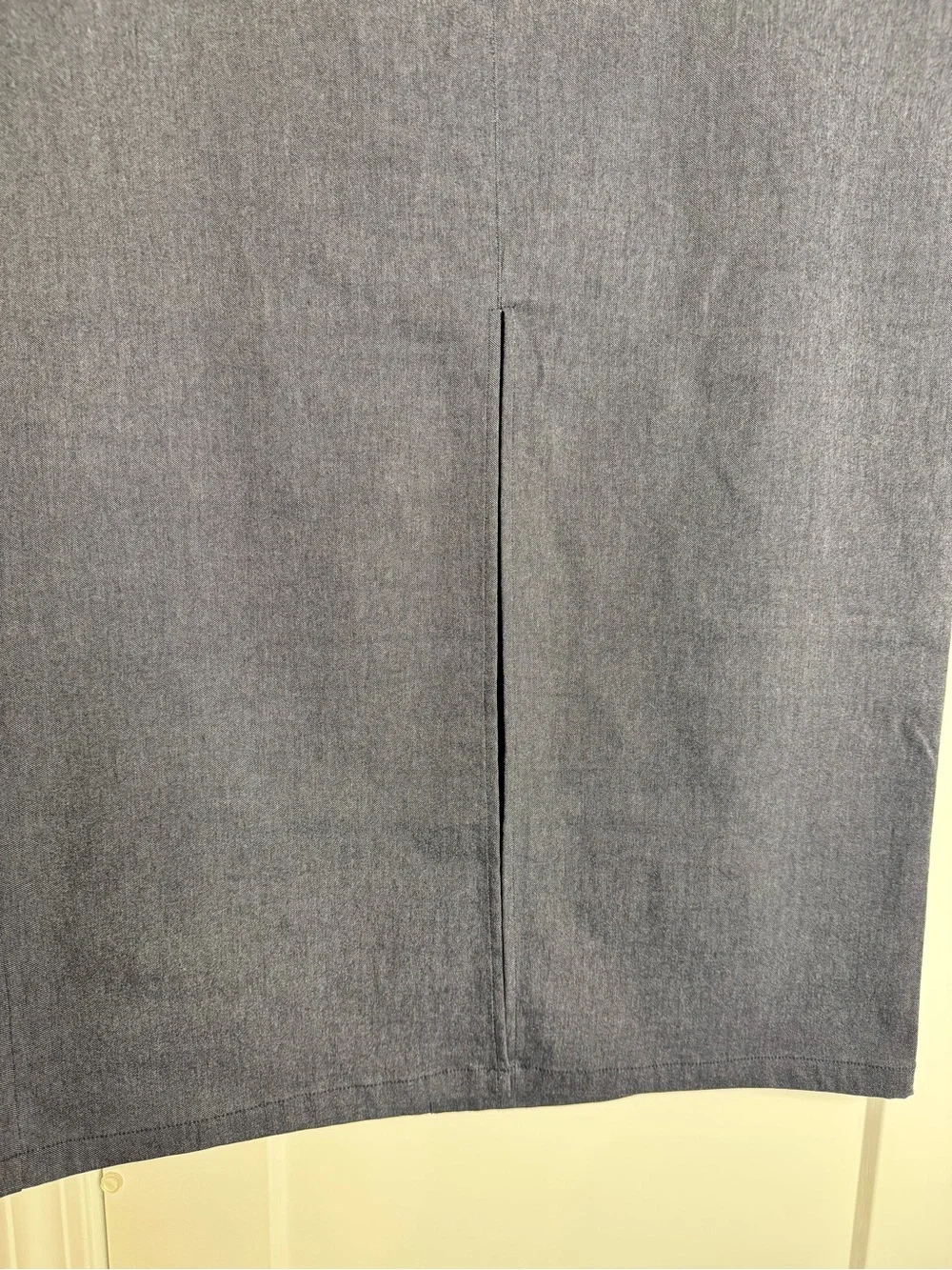 Nicole Miller Denim Look Pencil Skirt